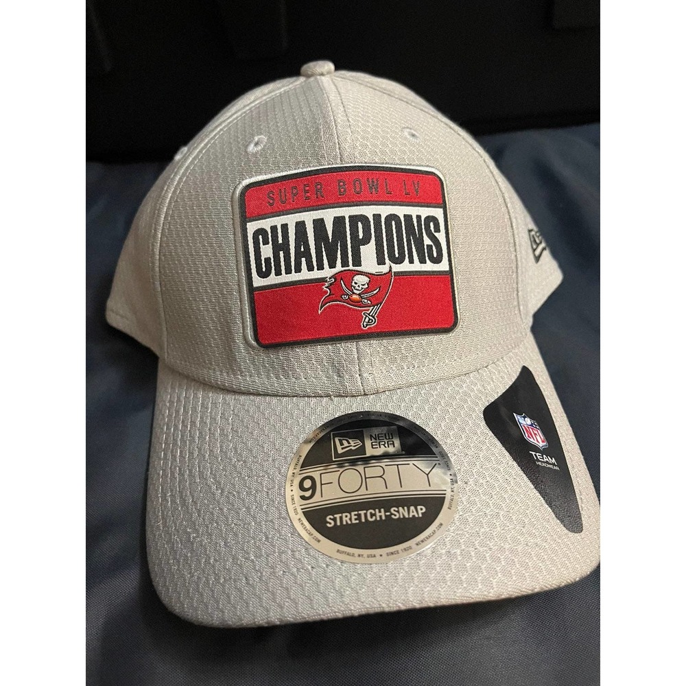 Tampa Bay Buccaneers New‎ Era Super Bowl LV Champions 9forty Adjustable Hat Cap